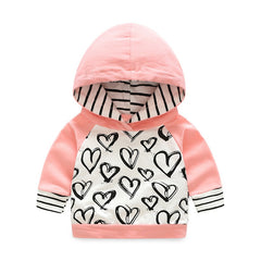 Lovely baby outfit with hood