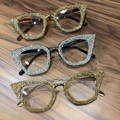 Diamond Cat eyeglasses