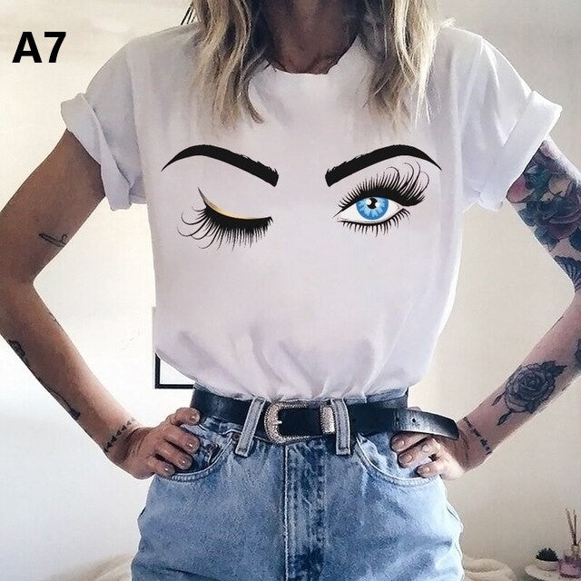 Different eyes t-shirt