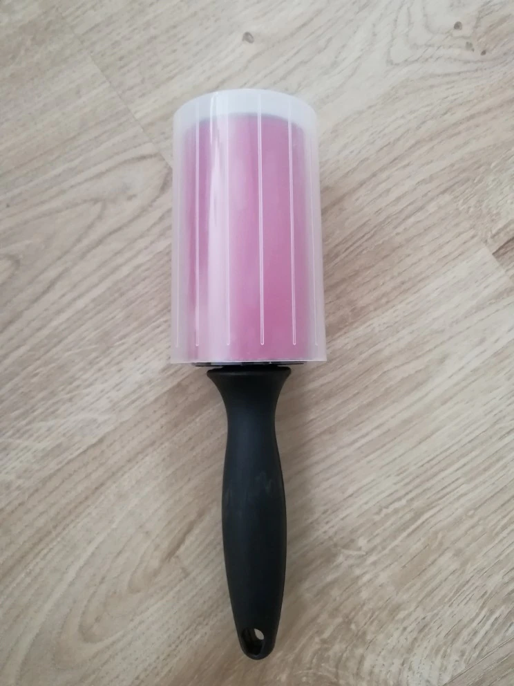 Washable hair remover roller for clothes