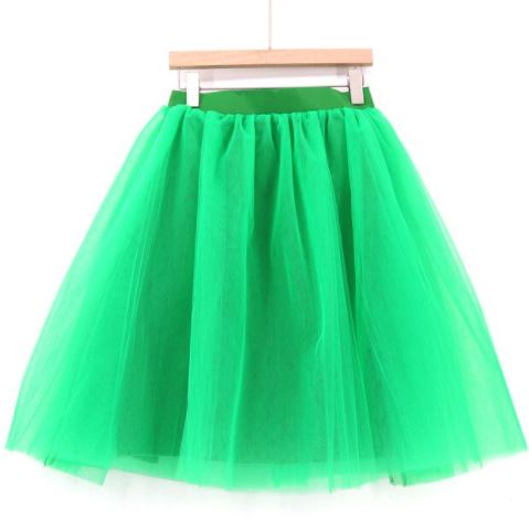 High-waisted dance skirt in tulle