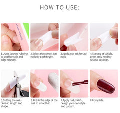 Tips for Nail Art box of 100 pieces