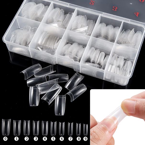 Tips for Nail Art box of 100 pieces