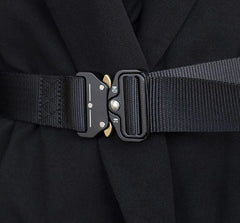 Flight belt with adjustable buckle