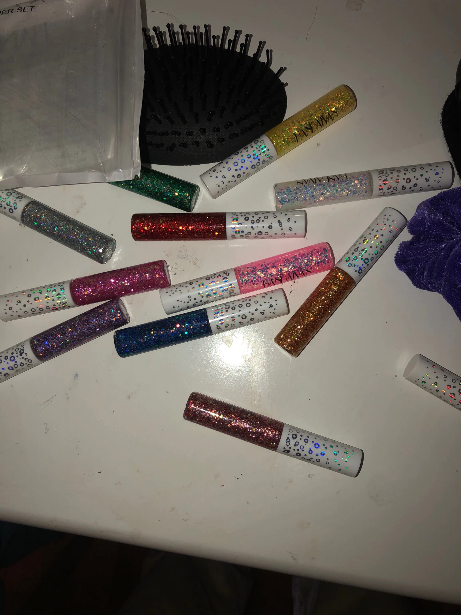 Set of 12 Glitter colors eyeliner