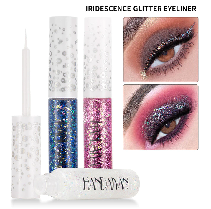 Set da 12 eyeliner Glitter colours