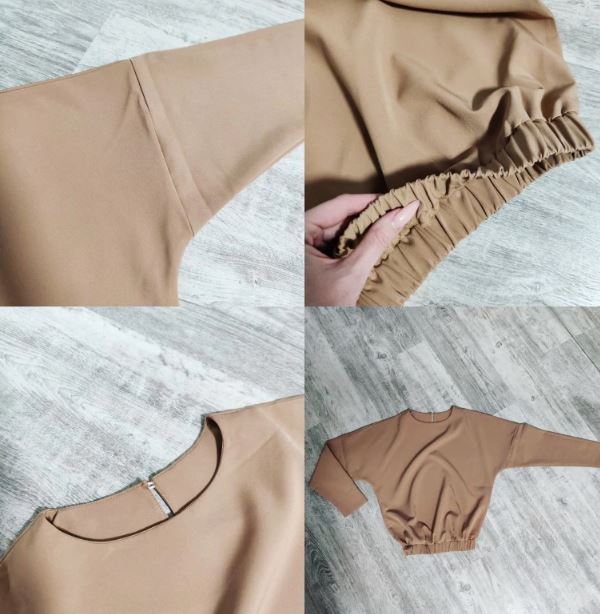 Cream Long Sleeves Shirt