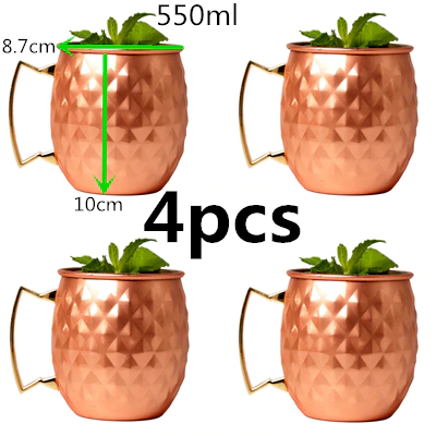 Set of 4 cocktail cups
