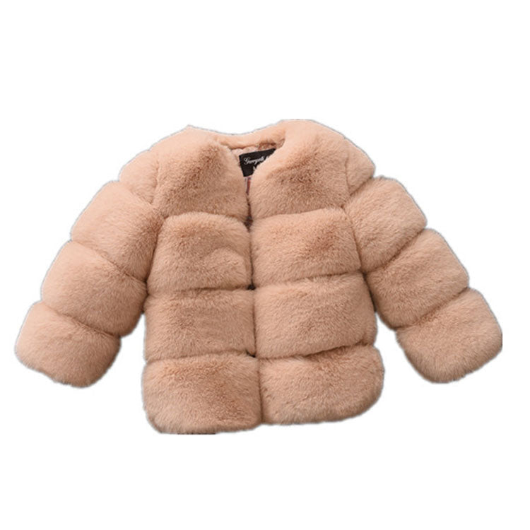 Rhode girl fur coat
