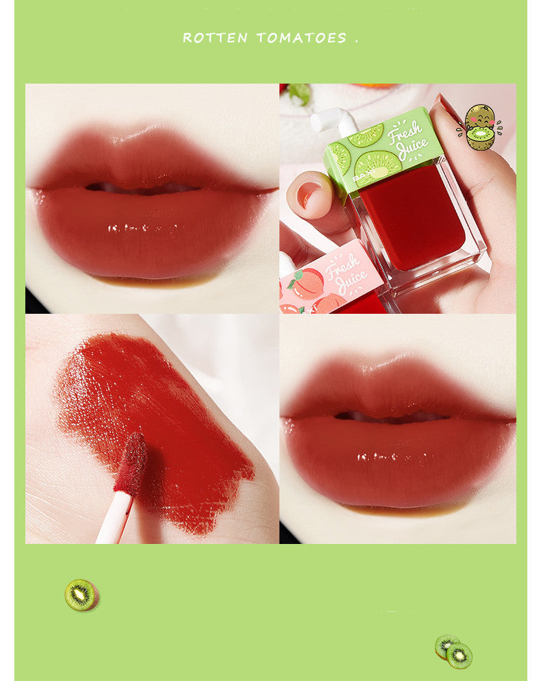 Set of 4 Lipsticks/Drinking Lip Gloss