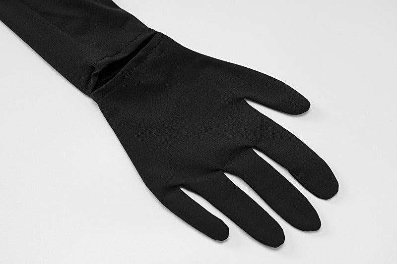 Crop top with Nevel gloves