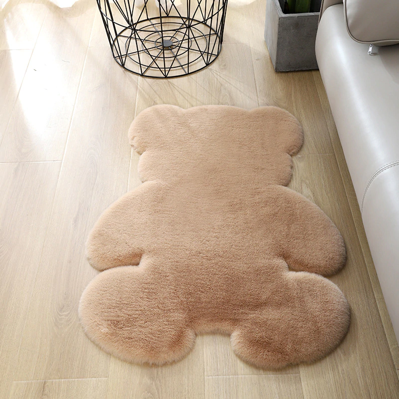 Bear fur carpet