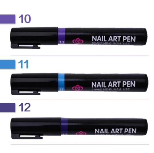 Penna per nail art unghie