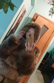 Moscow fur with hood