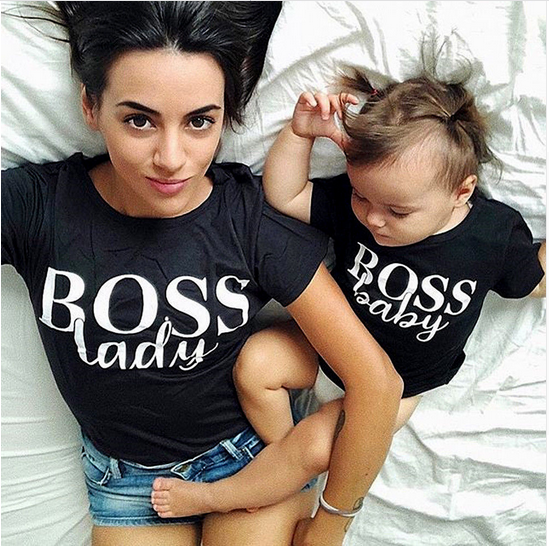 Complete Boss Mom and son t-shirt