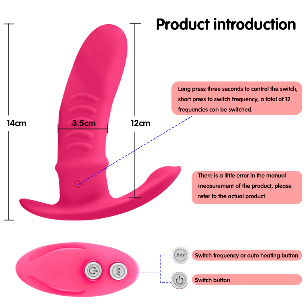 Vibrator With Adonis remote control