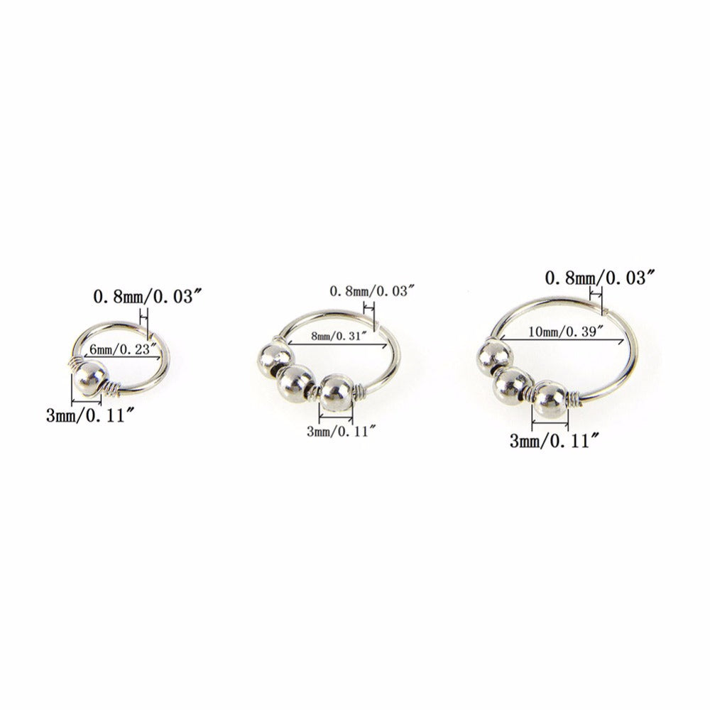 Set of 3 Zor earrings