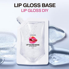 Pack with do-it-yourself lip gloss preparation