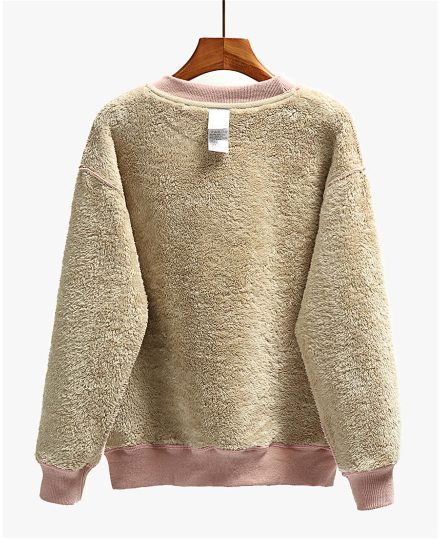 Quijar padded crewneck sweater