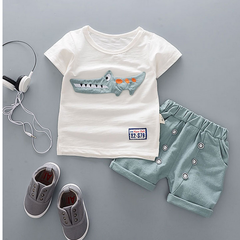 Marina Fish boy t-shirt and shorts set