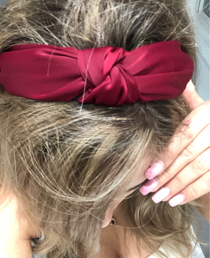 Cam Padded Knotted Hair Band