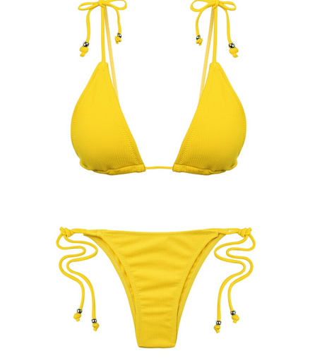 Tullia two-piece swimsuit bikini and low-waisted briefs