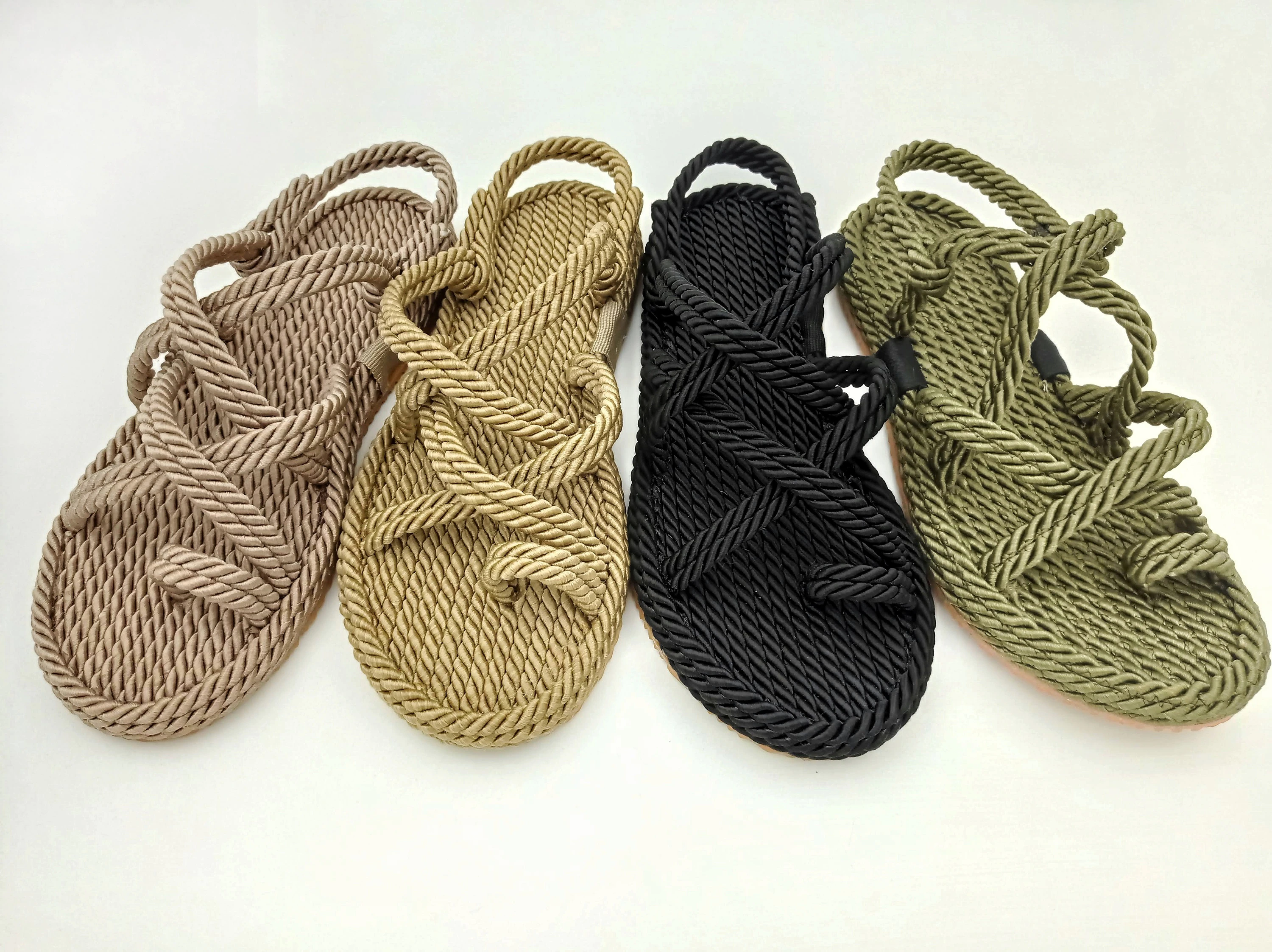 Sematic rope sandal