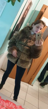 Moscow fur with hood