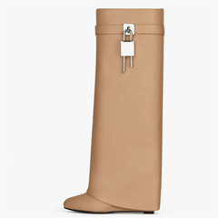 Padlock High Fold Boot