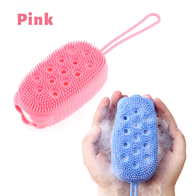 Body brush contains soap